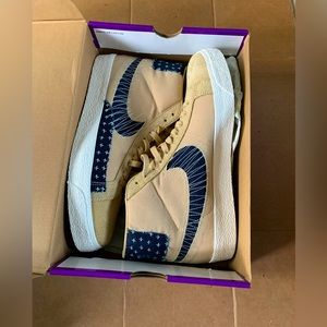 Brand new: Blazer Mid SB 'Sashiko Pack - Sesame' size: 11.5